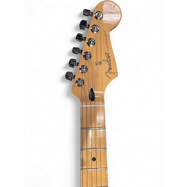 Used Fender Stratocaster Maple Fingerboard Limited Edition Black Solid Body Electric Guitar