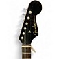 Used Fender Sonoran SCE Black Acoustic Electric Guitar