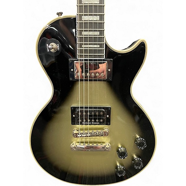 Used Epiphone Adam Jones Signature Art Series Les Paul Custom Silver Burst Solid Body Electric Guitar