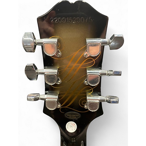 Used Epiphone Adam Jones Signature Art Series Les Paul Custom Silver Burst Solid Body Electric Guitar