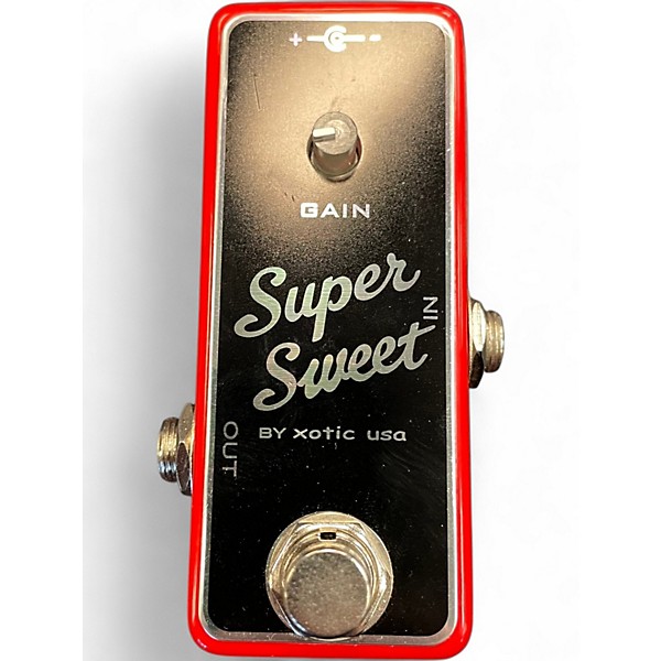 Used Xotic Super Sweet Effect Pedal