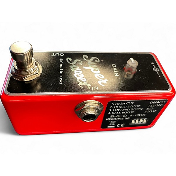 Used Xotic Super Sweet Effect Pedal