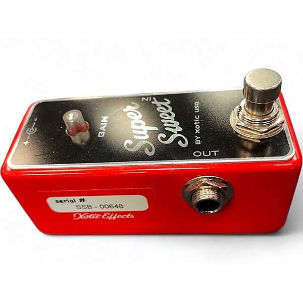 Used Xotic Super Sweet Effect Pedal