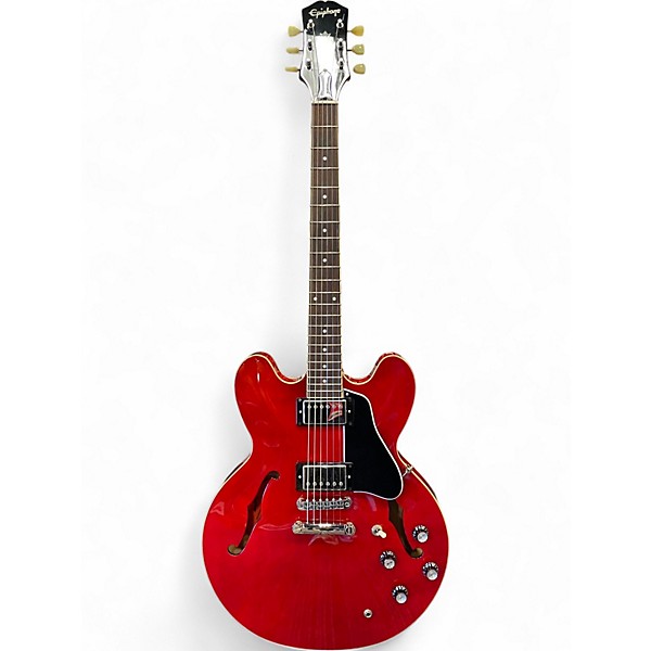 Used Epiphone ES355 RED Hollow Body Electric Guitar