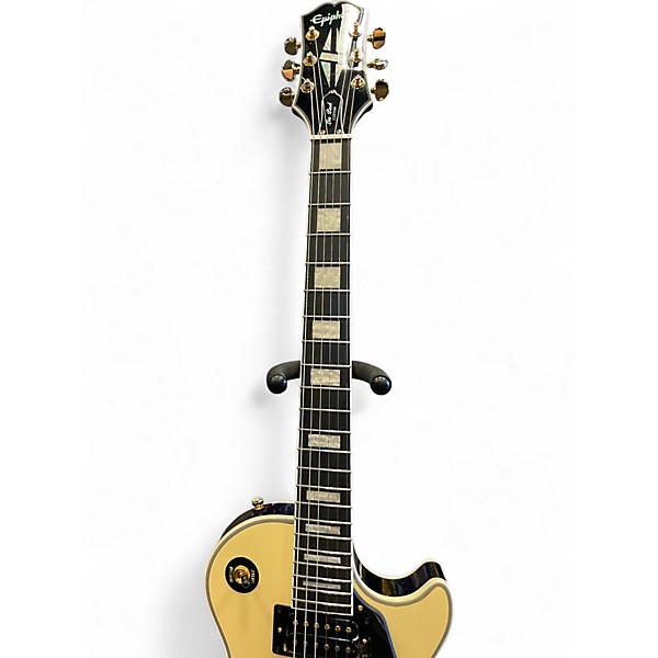 Used Epiphone Les Paul Custom CREAM Solid Body Electric Guitar