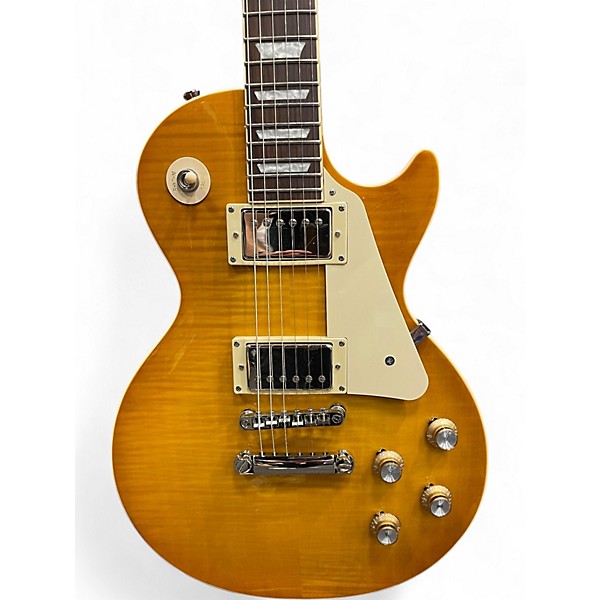 Used Epiphone Les Paul Standard Lemonburst Solid Body Electric Guitar