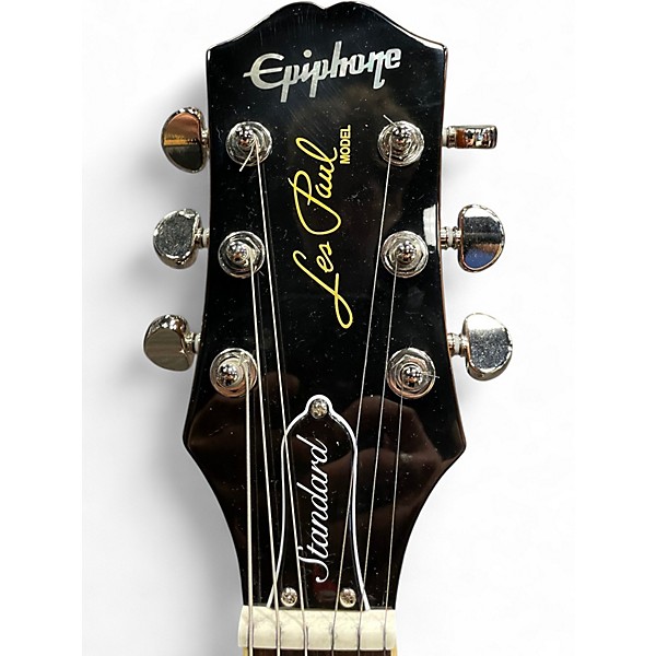 Used Epiphone Les Paul Standard Lemonburst Solid Body Electric Guitar