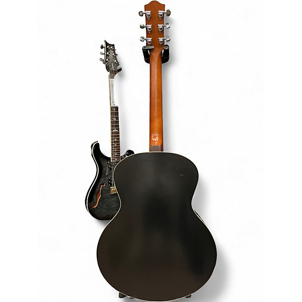 Used Godin 5th Avenue Kingpin P90 Black Hollow Body Electric Guitar