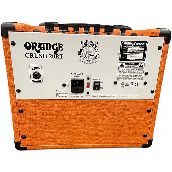 Used Orange Amplifiers Crush 20RT Guitar Combo Amp