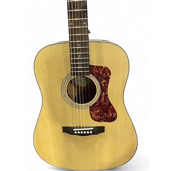 Used Guild D-240E Natural Acoustic Electric Guitar
