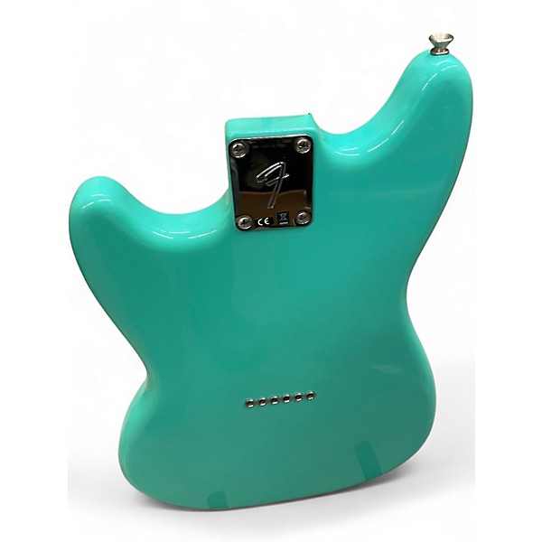 Used Fender Mustang 90 Seafoam Green Solid Body Electric Guitar