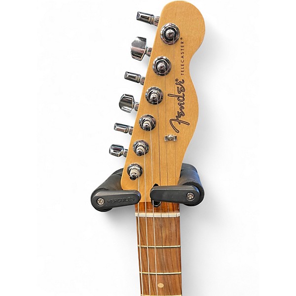 Used 2021 Fender Player Telecaster Polar White Solid Body Electric Guitar