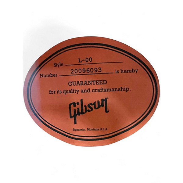 Used 2026 Gibson L-00 Original 3 Color Sunburst Acoustic Electric Guitar