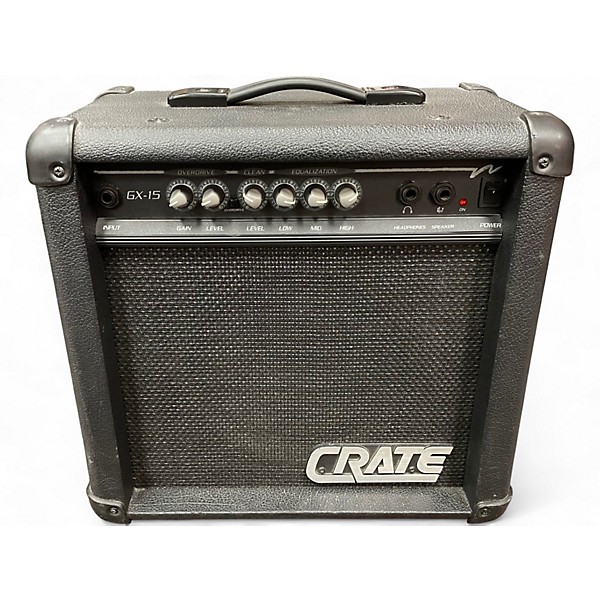 Used Crate GX15 Guitar Combo Amp