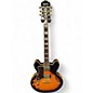 Used Epiphone Sheraton II Left Handed Sunburst Hollow Body Electric Guitar thumbnail