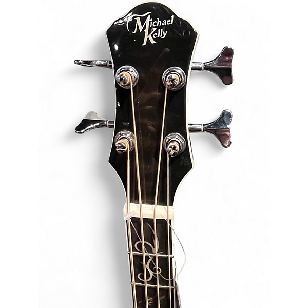 Used Michael Kelly Dragonfly 4 smoke burst Acoustic Bass Guitar