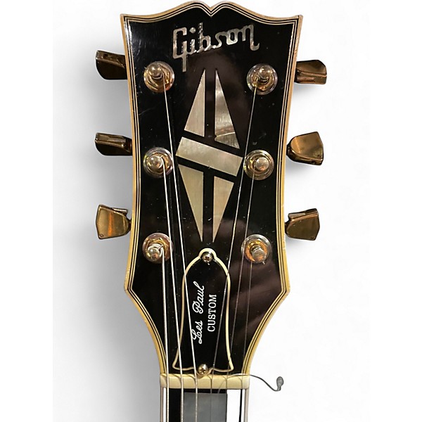 Used 1981 Gibson Les Paul Custom Black Solid Body Electric Guitar