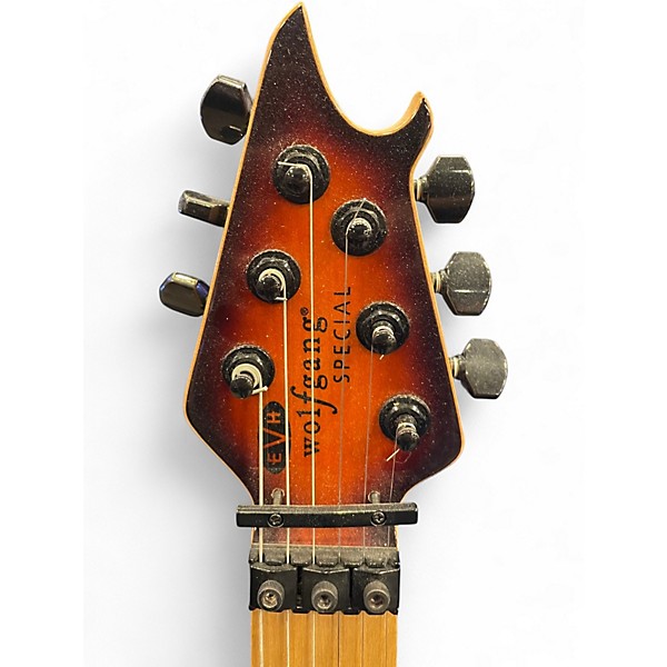 Used EVH Wolfgang Special 3 Tone Cherry Burst Solid Body Electric Guitar