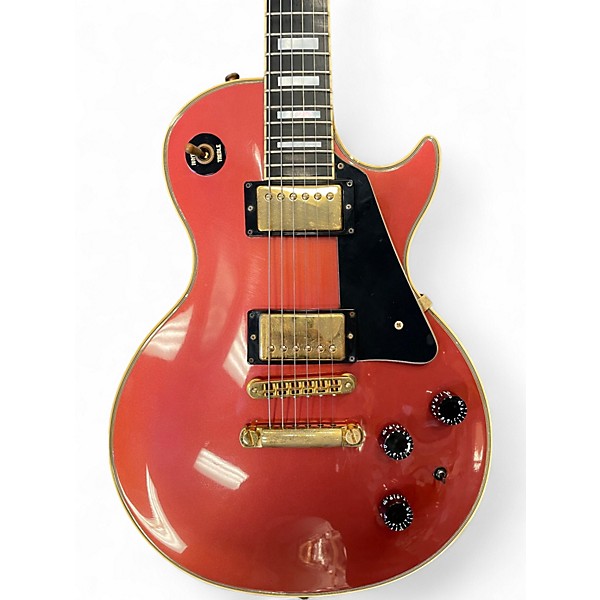 Vintage 1987 Gibson Les Paul Custom metallic sunset Solid Body Electric Guitar