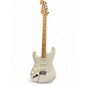 Used 2022 Fender Player Stratocaster LH White Solid Body Electric Guitar thumbnail