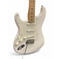 Used 2022 Fender Player Stratocaster LH White Solid Body Electric Guitar