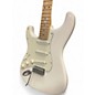 Used 2022 Fender Player Stratocaster LH White Solid Body Electric Guitar