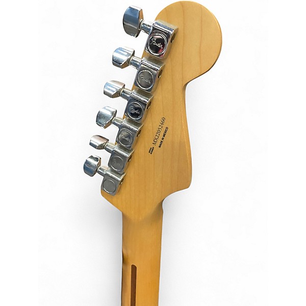 Used 2022 Fender Player Stratocaster LH White Solid Body Electric Guitar