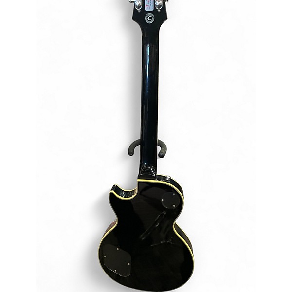 Used Epiphone Les Paul Custom Silverburst Solid Body Electric Guitar