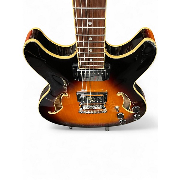 Used Ibanez AS73 Artcore Tobacco Sunburst Hollow Body Electric Guitar