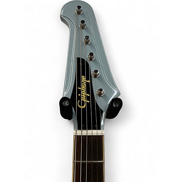 Used Epiphone Inspired By Gibson FIREBIRD CUSTOM SHOP FROST BLUE Solid Body Electric Guitar
