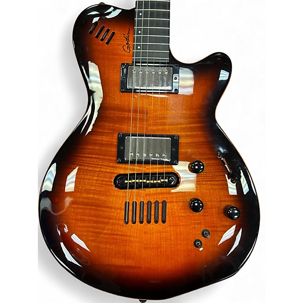 Used Godin LGX-SA 2 Color Sunburst Solid Body Electric Guitar