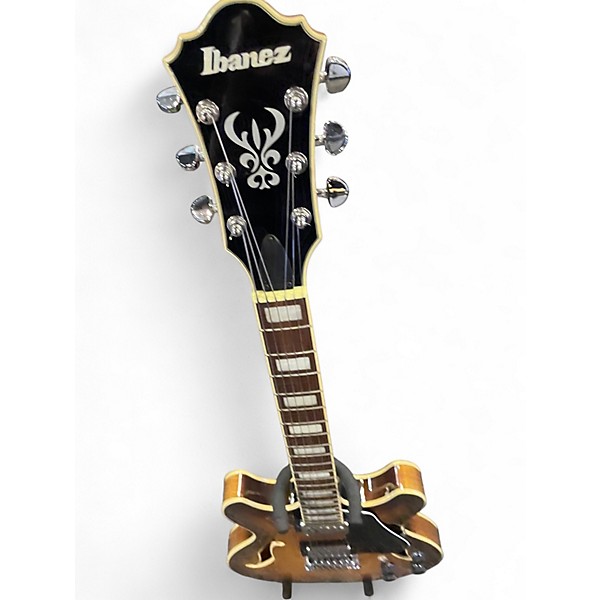 Used Ibanez AS73 Artcore 2 Tone Sunburst Hollow Body Electric Guitar