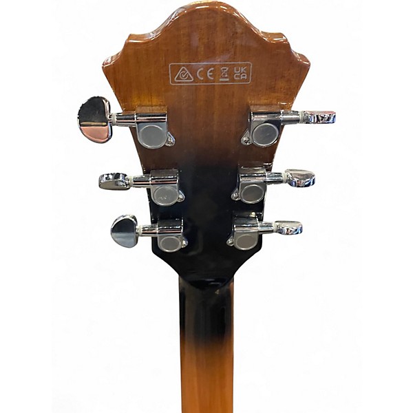 Used Ibanez AS73 Artcore 2 Tone Sunburst Hollow Body Electric Guitar