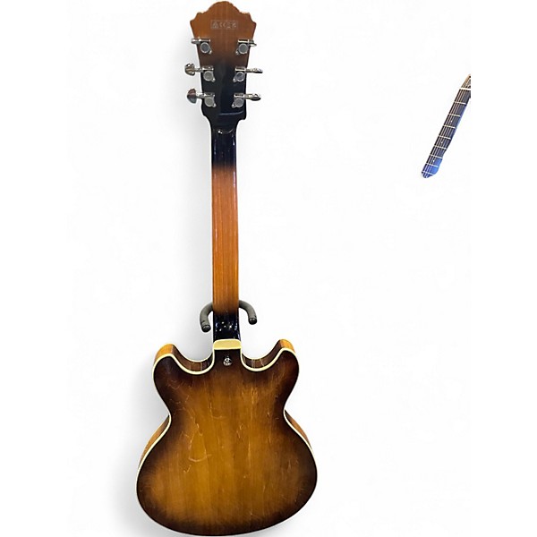Used Ibanez AS73 Artcore 2 Tone Sunburst Hollow Body Electric Guitar