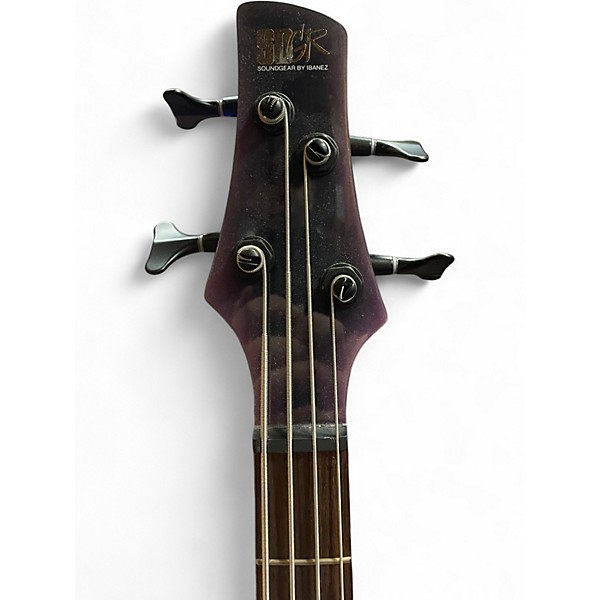 Used Ibanez SR500 Black Aurora Electric Bass Guitar