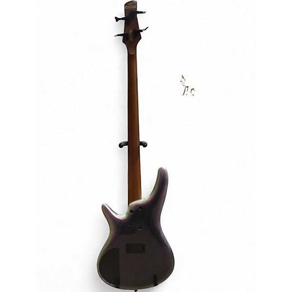 Used Ibanez SR500 Black Aurora Electric Bass Guitar