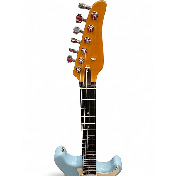 Used Custom CUSTOM Daphne Blue Solid Body Electric Guitar