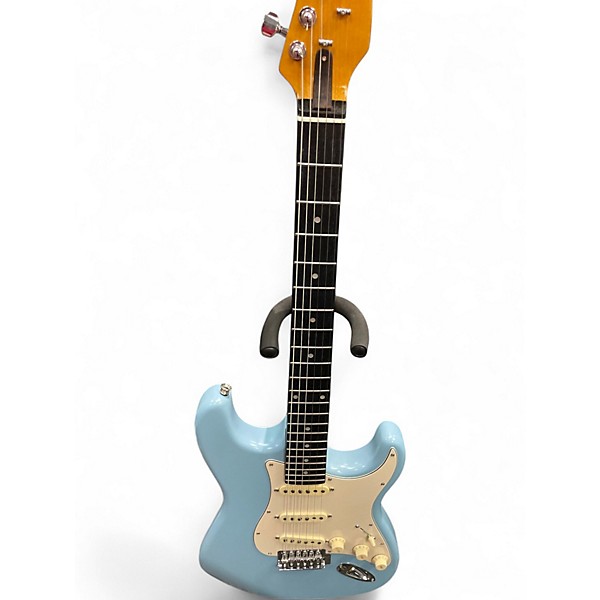 Used Custom CUSTOM Daphne Blue Solid Body Electric Guitar