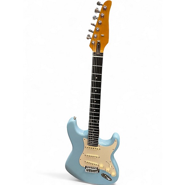 Used Custom CUSTOM Daphne Blue Solid Body Electric Guitar