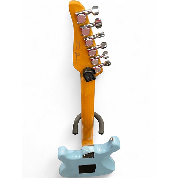 Used Custom CUSTOM Daphne Blue Solid Body Electric Guitar