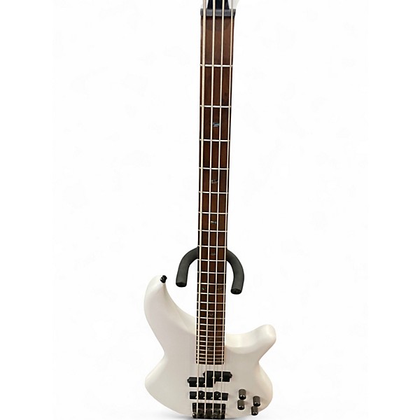 Used Custom CUSTOM WHITE Electric Bass Guitar