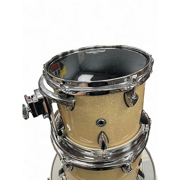 Used Orange County Drum & Percussion 4 Piece Newport Series CHAMPAGNE SPARKLE Drum Kit