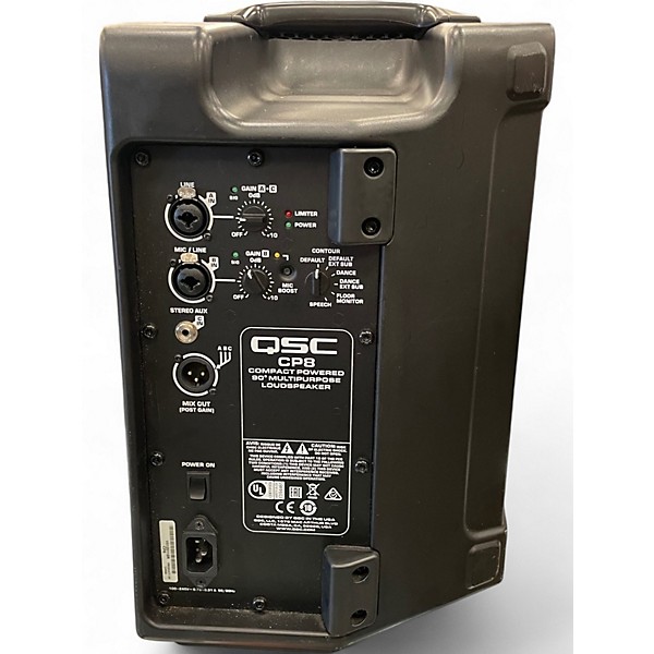 Used QSC CP8 Powered Speaker