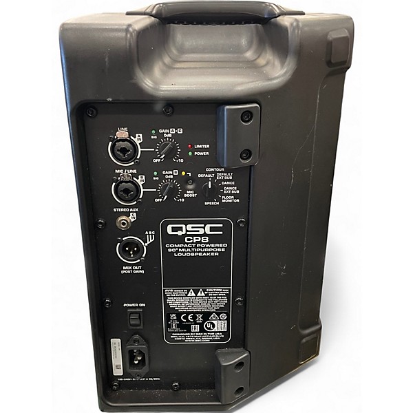 Used QSC CP8 Powered Speaker
