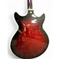 Used Ibanez AM93 Artcore Trans Red Hollow Body Electric Guitar