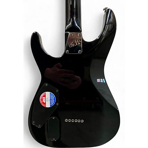 Used ESP LTD Famous Monsters Vincent Price Graphic Black Solid Body Electric Guitar