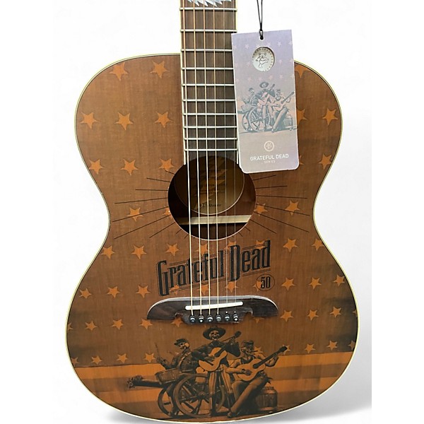 Used Alvarez AF65GD/F (HEADSTOCK REPAIR) Natural Acoustic Guitar