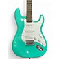 Used Squier Affinity Stratocaster Surf Green Solid Body Electric Guitar