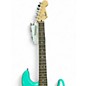Used Squier Affinity Stratocaster Surf Green Solid Body Electric Guitar