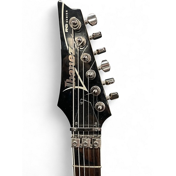 Used Ibanez RG5SP2 Silver Solid Body Electric Guitar